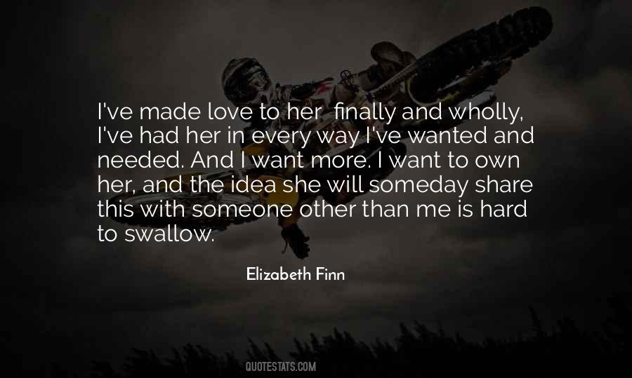 Elizabeth Finn Quotes #826939