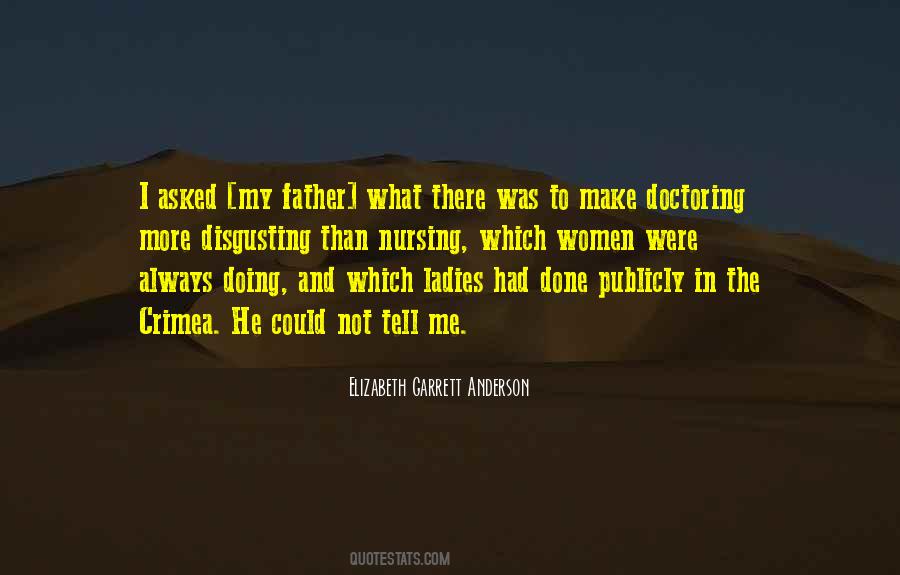 Elizabeth Garrett Anderson Quotes #474970