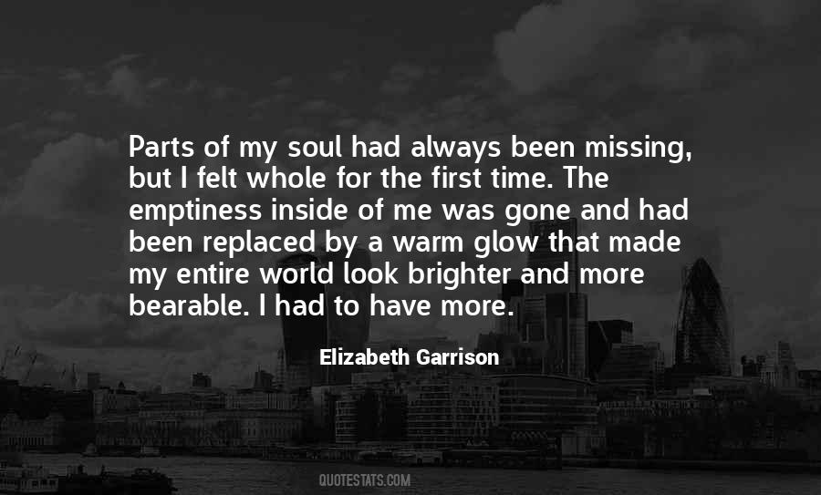 Elizabeth Garrison Quotes #1169114