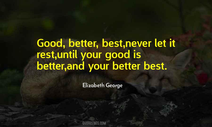 Elizabeth George Quotes #1580281