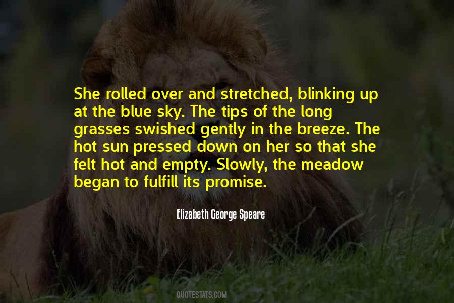 Elizabeth George Speare Quotes #509338