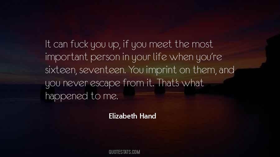 Elizabeth Hand Quotes #551762