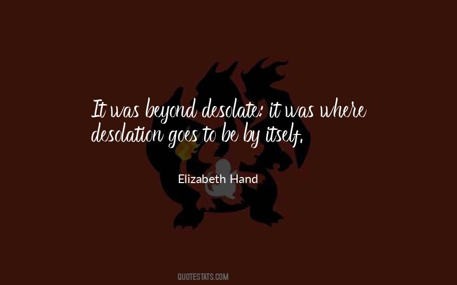 Elizabeth Hand Quotes #719928
