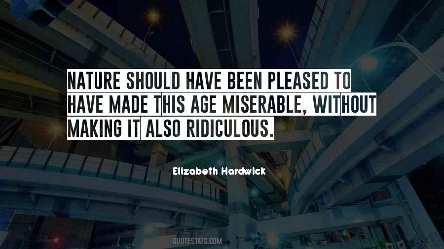 Elizabeth Hardwick Quotes #894395