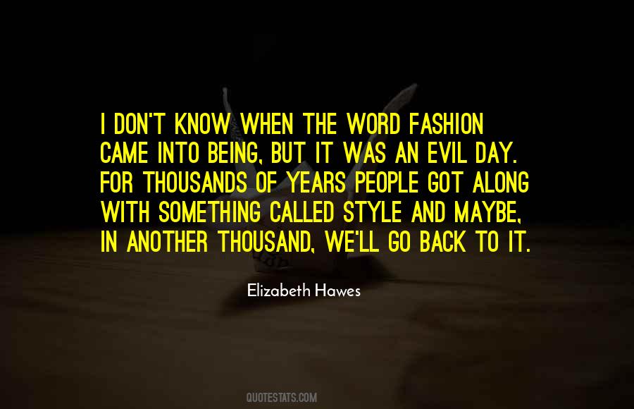 Elizabeth Hawes Quotes #210403