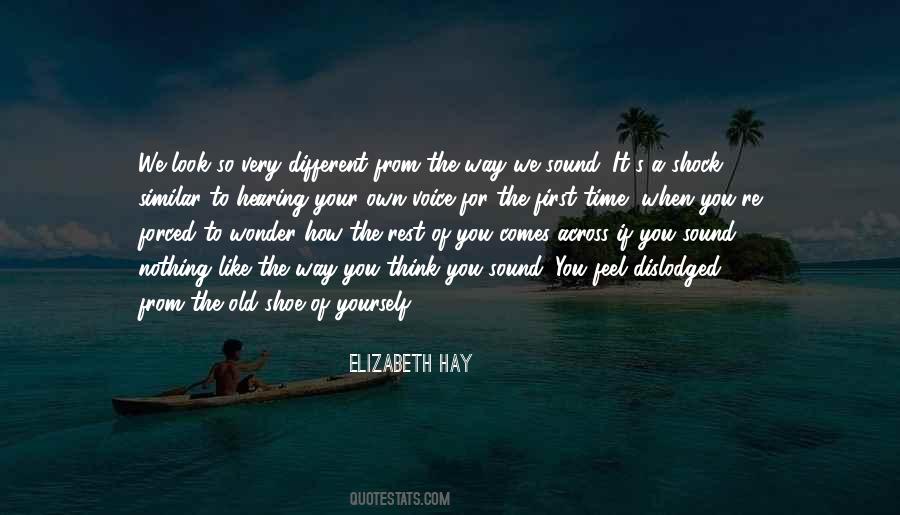 Elizabeth Hay Quotes #505413