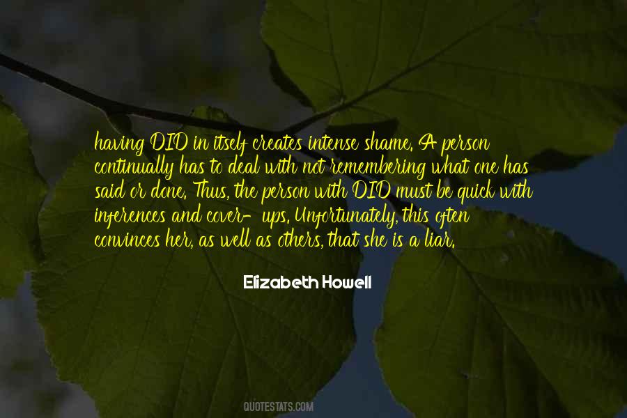 Elizabeth Howell Quotes #639318