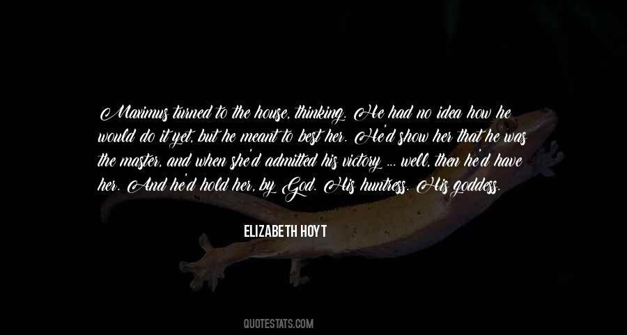Elizabeth Hoyt Quotes #174448