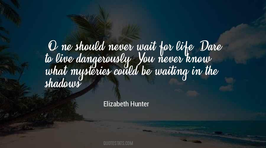 Elizabeth Hunter Quotes #1860433