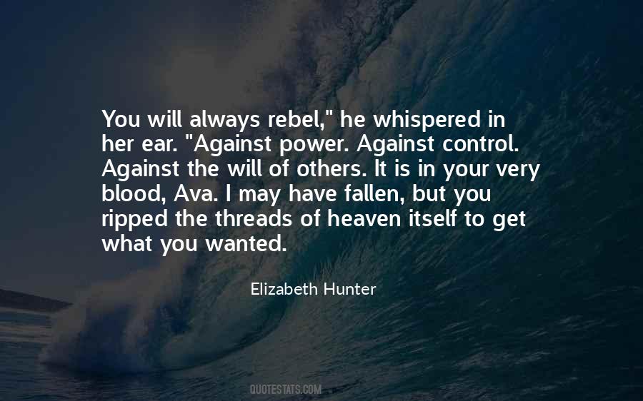 Elizabeth Hunter Quotes #540683