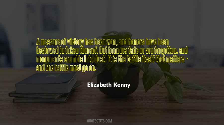 Elizabeth Kenny Quotes #1231224