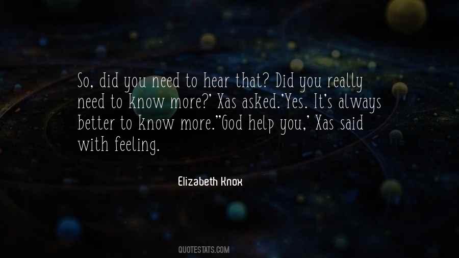 Elizabeth Knox Quotes #335534