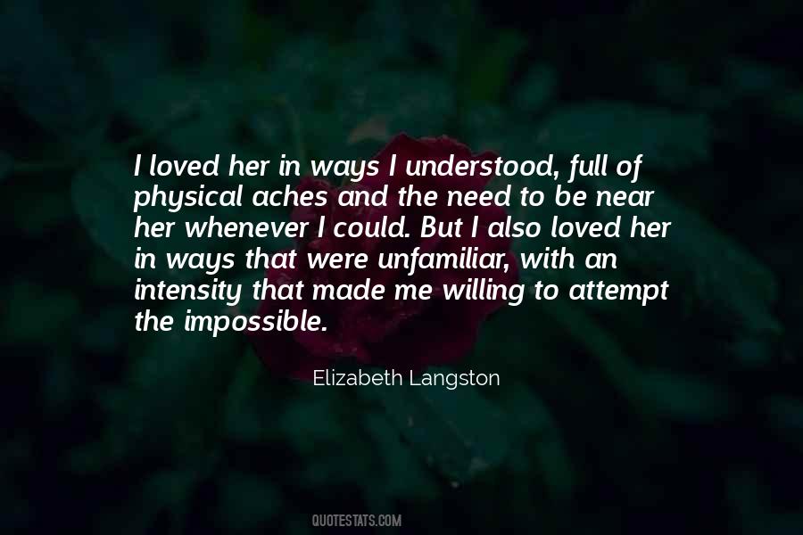 Elizabeth Langston Quotes #1686220