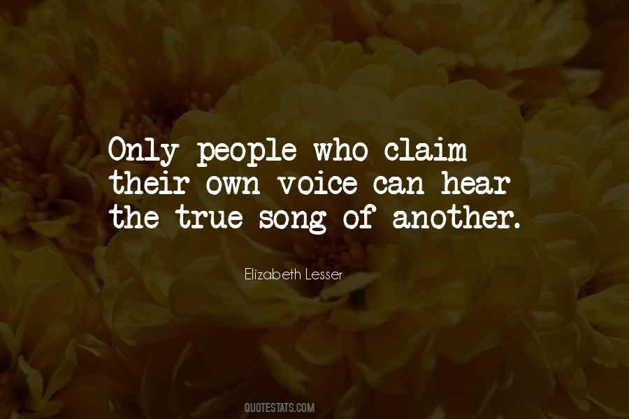 Elizabeth Lesser Quotes #305205