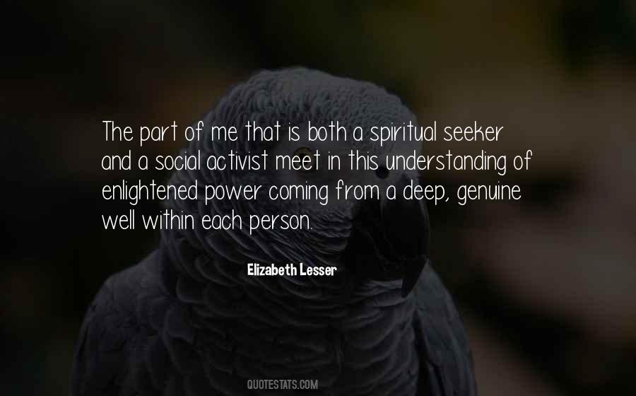 Elizabeth Lesser Quotes #627241