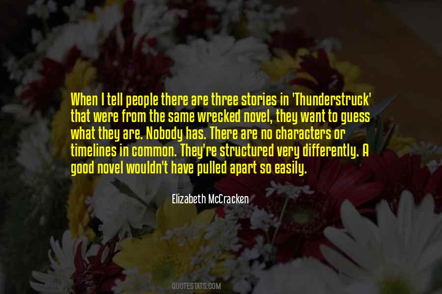 Elizabeth McCracken Quotes #1119973