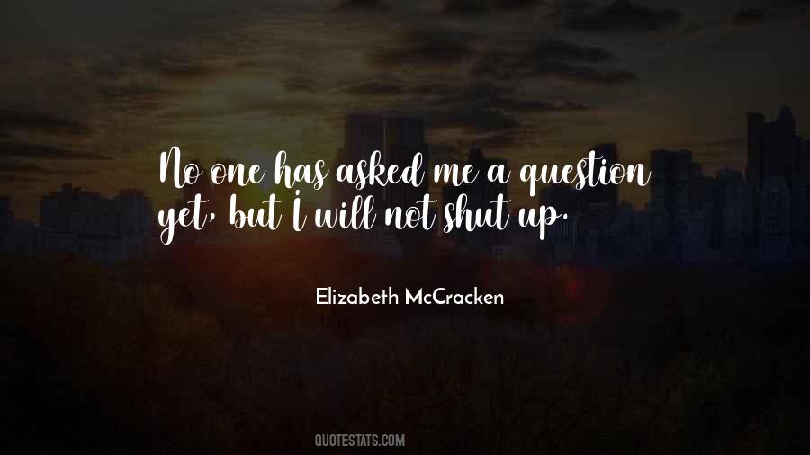 Elizabeth McCracken Quotes #1299818