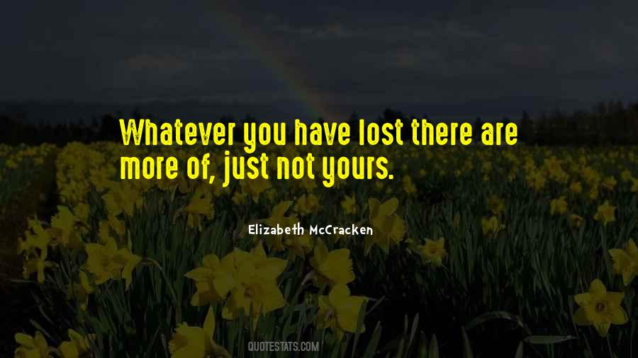 Elizabeth McCracken Quotes #1582311