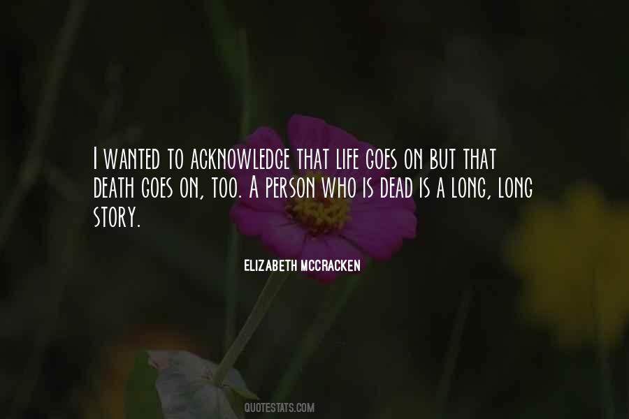Elizabeth McCracken Quotes #584898