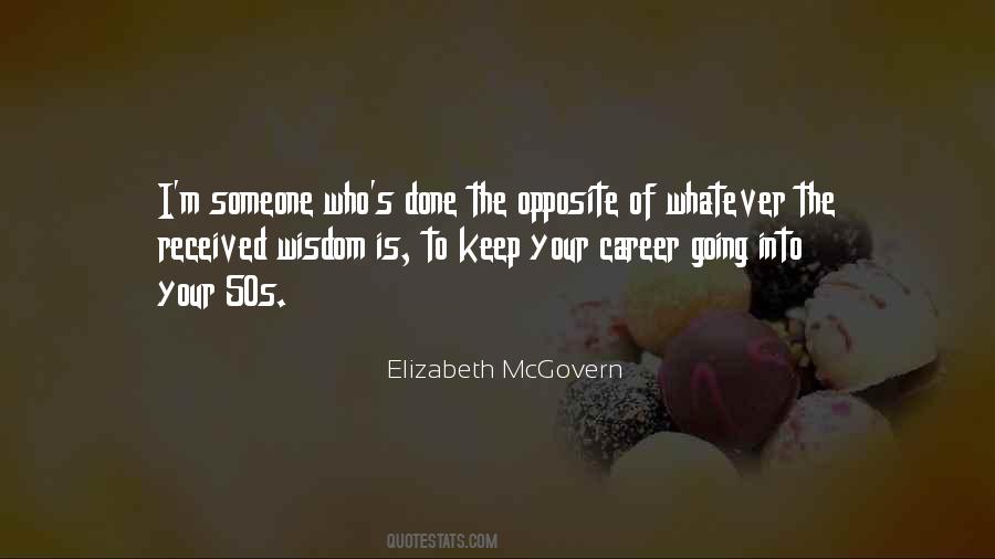Elizabeth McGovern Quotes #680029
