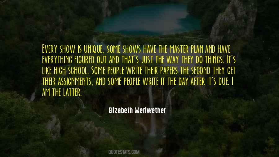 Elizabeth Meriwether Quotes #996358