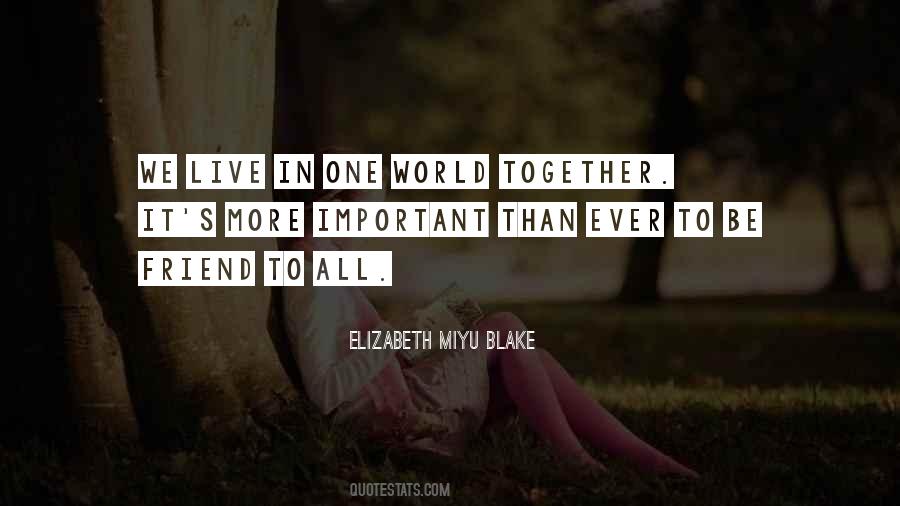 Elizabeth Miyu Blake Quotes #804597