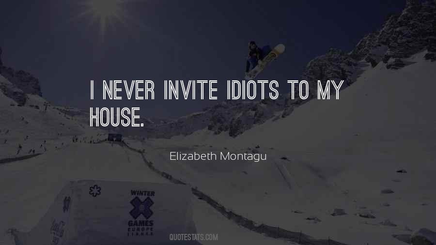 Elizabeth Montagu Quotes #1375028