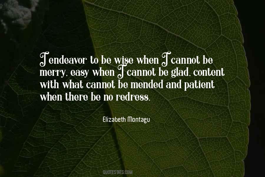 Elizabeth Montagu Quotes #1567476