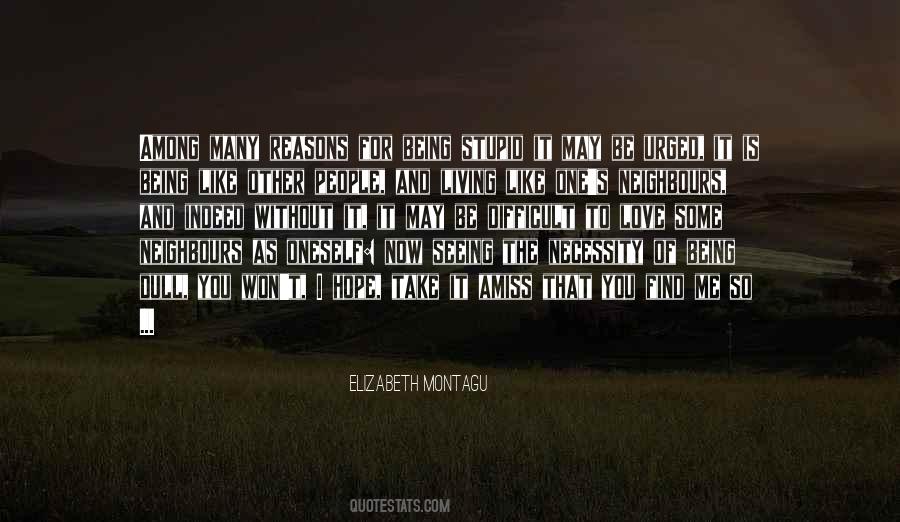 Elizabeth Montagu Quotes #1739498