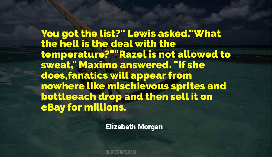 Elizabeth Morgan Quotes #1145224