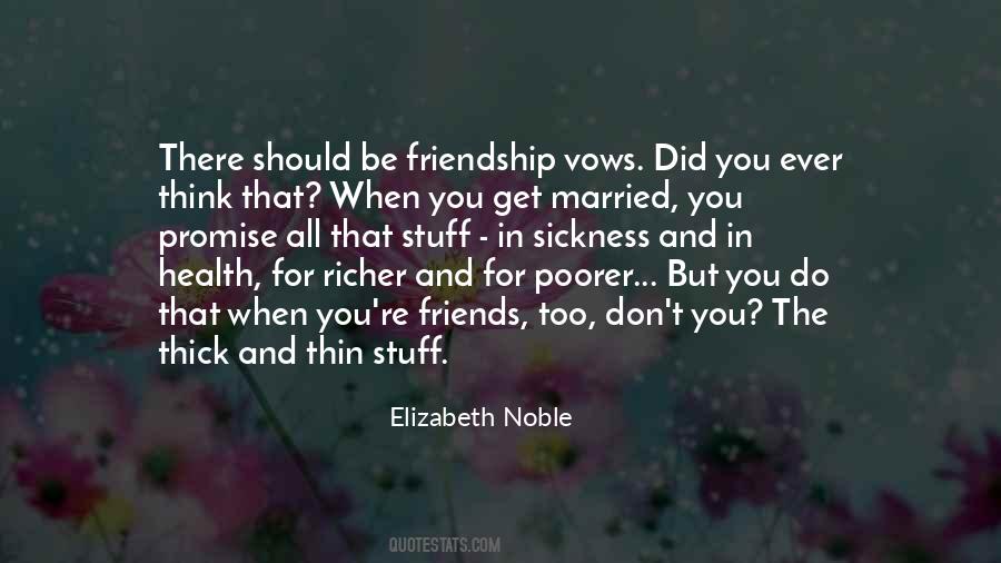 Elizabeth Noble Quotes #1287336