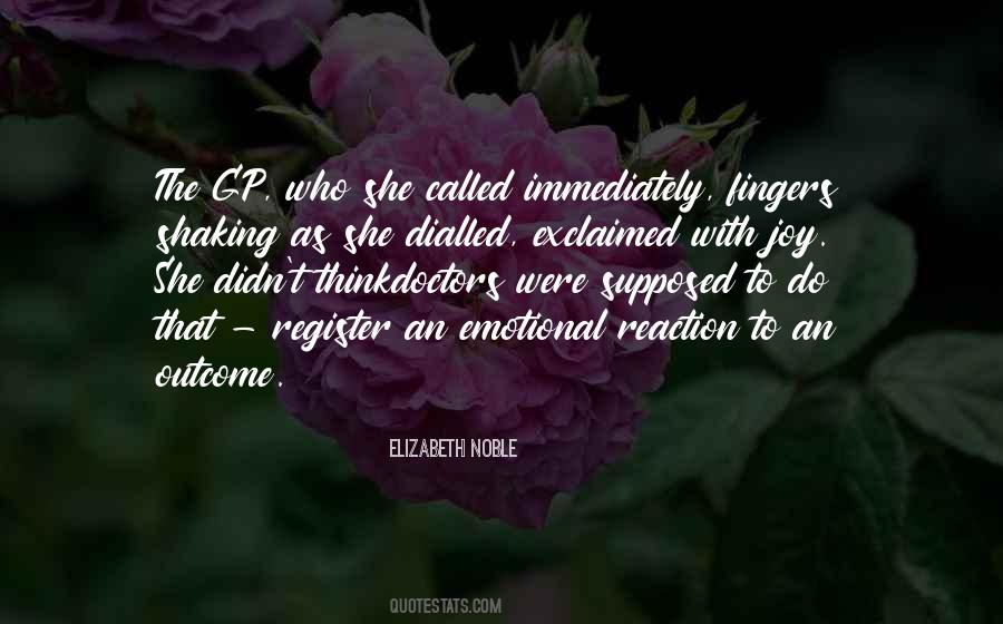 Elizabeth Noble Quotes #364272