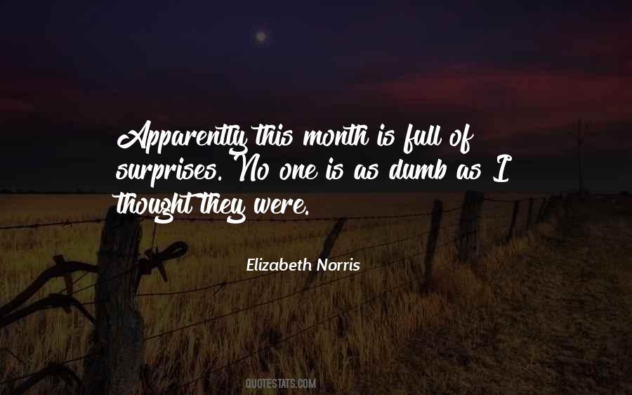 Elizabeth Norris Quotes #1583389