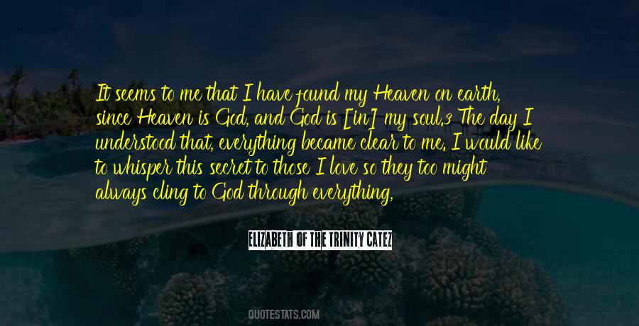 Elizabeth Of The Trinity Catez Quotes #1606122