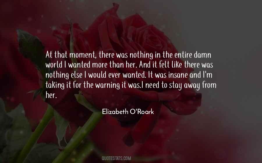 Elizabeth O'Roark Quotes #659350