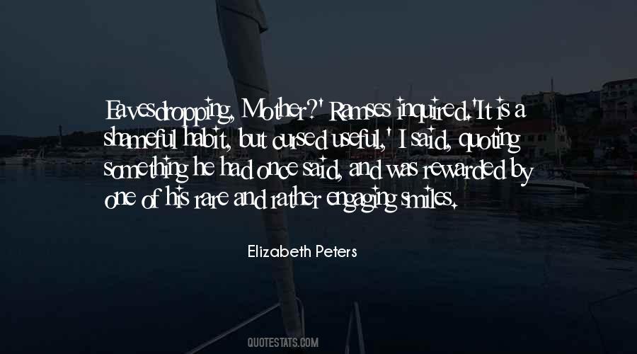 Elizabeth Peters Quotes #1455609