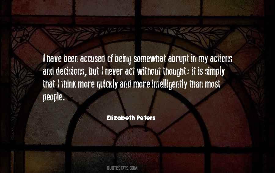 Elizabeth Peters Quotes #836481
