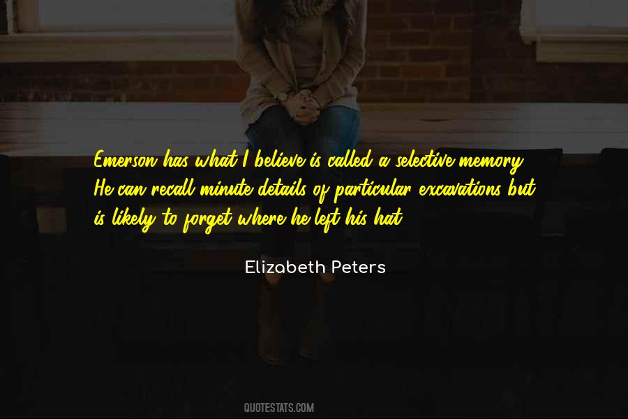 Elizabeth Peters Quotes #974686