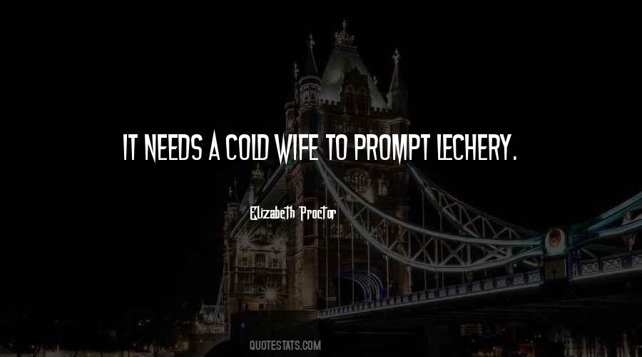 Elizabeth Proctor Quotes #358233