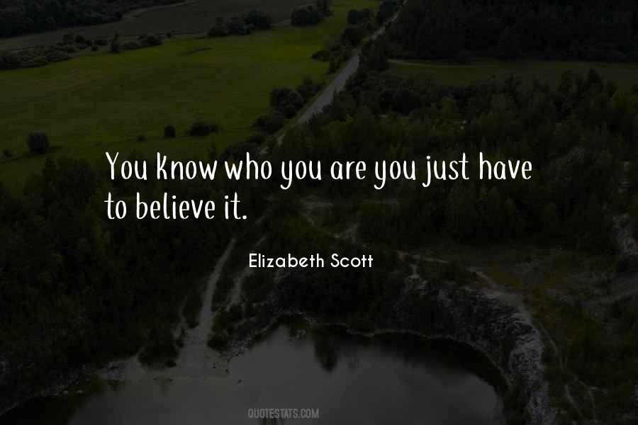 Elizabeth Scott Quotes #364387