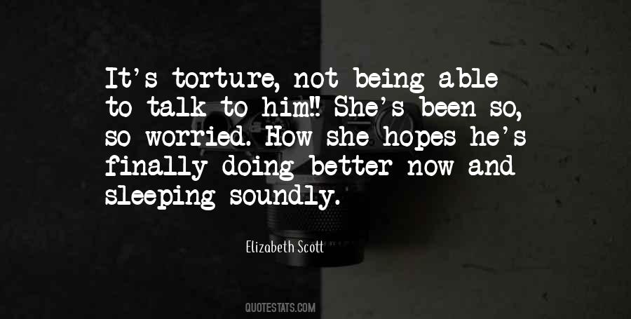Elizabeth Scott Quotes #391411