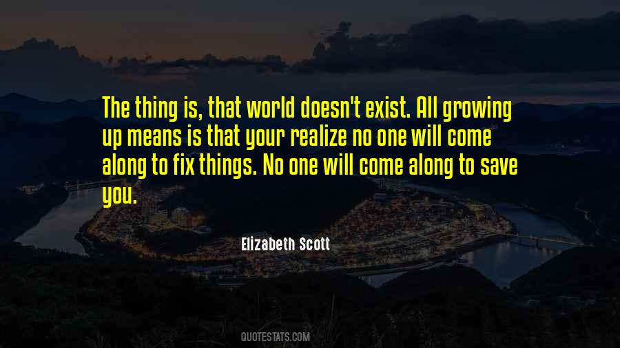 Elizabeth Scott Quotes #400980