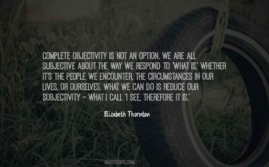 Elizabeth Thornton Quotes #1680512