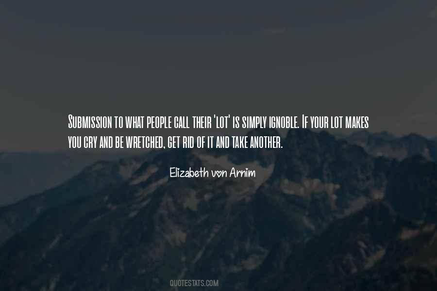 Elizabeth Von Arnim Quotes #1524156