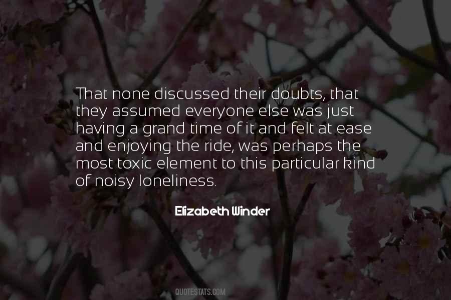 Elizabeth Winder Quotes #1018102