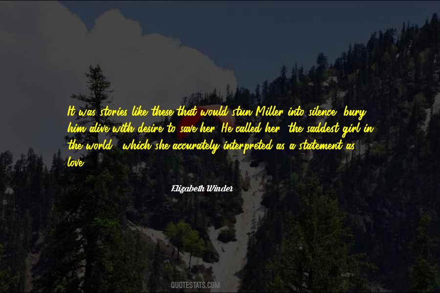 Elizabeth Winder Quotes #1460917