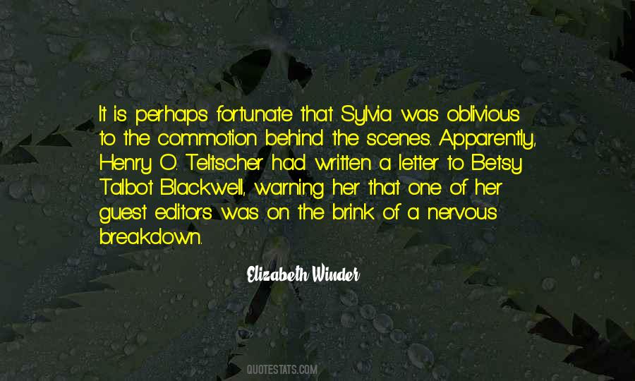 Elizabeth Winder Quotes #802019
