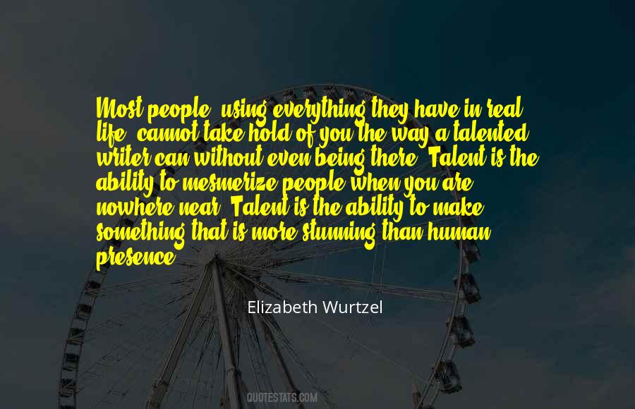 Elizabeth Wurtzel Quotes #100414