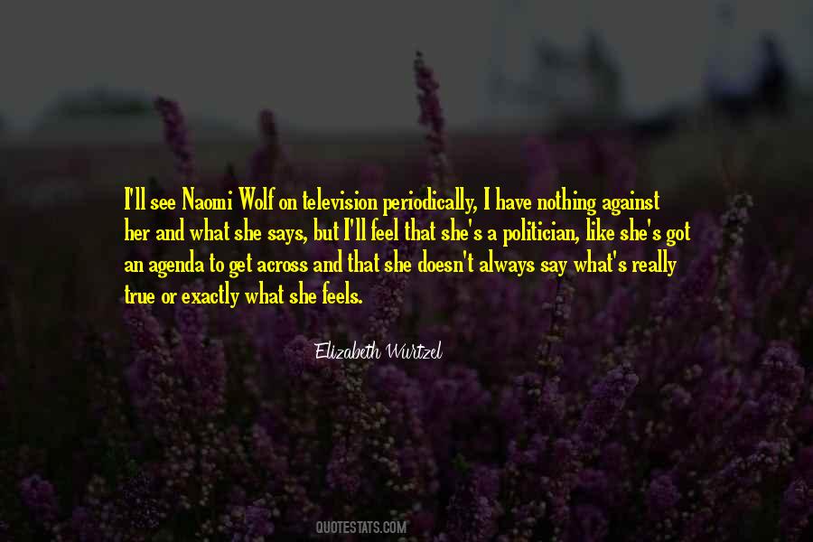 Elizabeth Wurtzel Quotes #932636