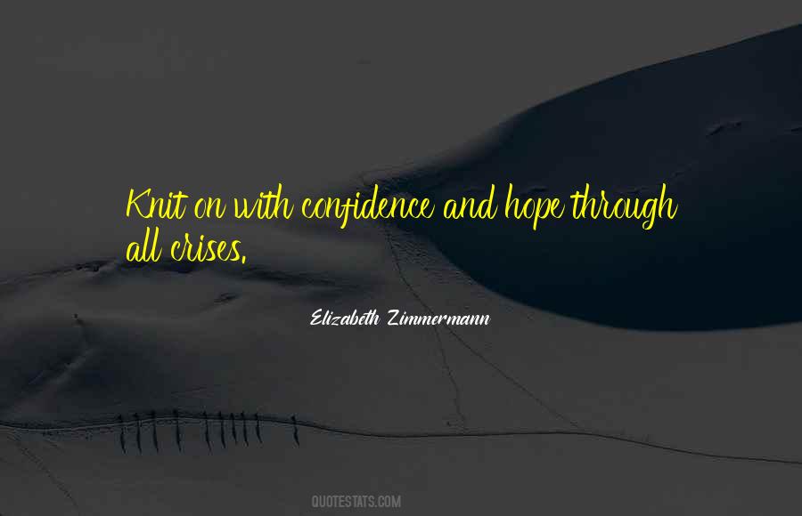 Elizabeth Zimmermann Quotes #1038988